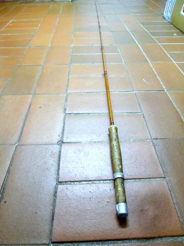 Canne lancer bambou - canne, peche